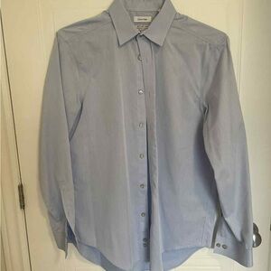 Calvin Klein Men's Sky Blue Dress Shirt